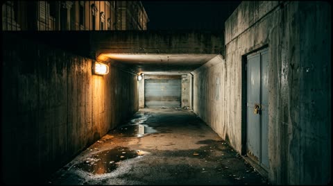 The underpass by the Tiber