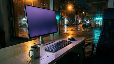 Davide's workstation