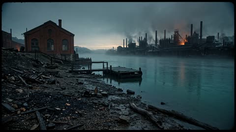 Monongahela Riverbank at the Pump House
