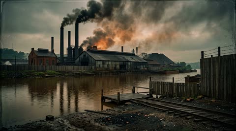 Homestead Works and Monongahela Riverbank