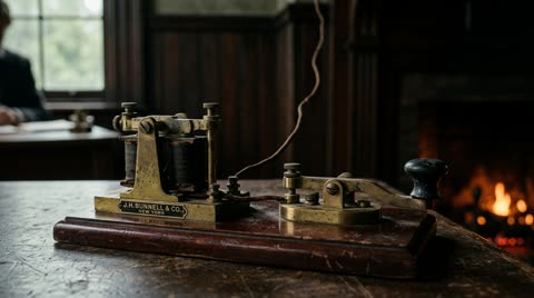 Telegraph Sounder and Key