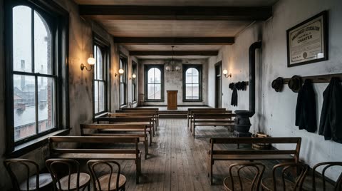 Amalgamated lodge hall