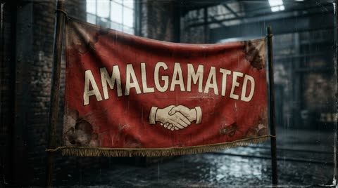 Amalgamated union banner