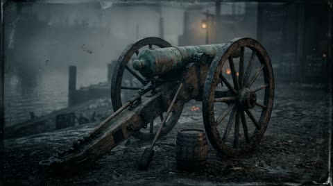 Bronze Field Cannon