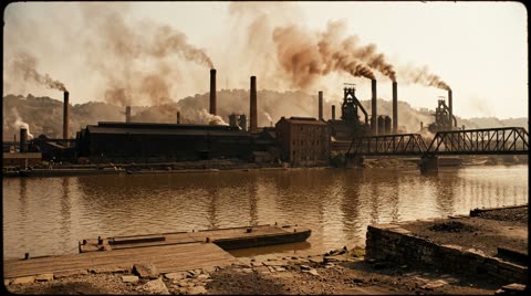 Monongahela Riverbank at Homestead