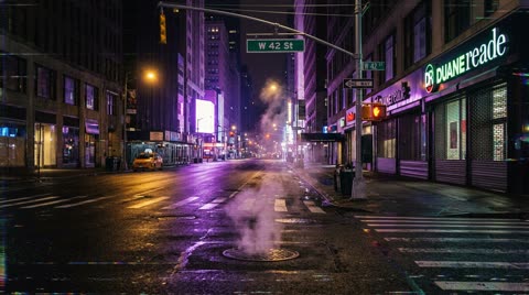 42nd Street at 4 AM