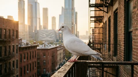 The White Rock Pigeon