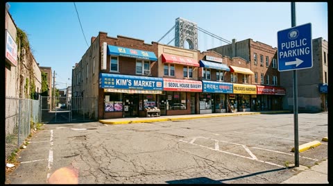 Fort Lee commercial parking lot