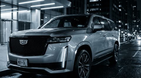 2025 Cadillac Escalade, metallic silver
