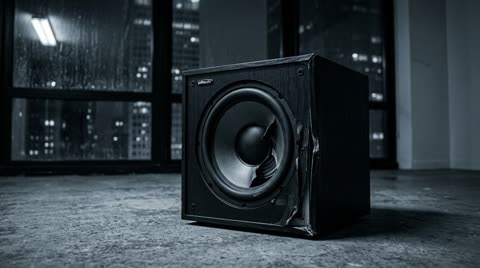 Torn subwoofer