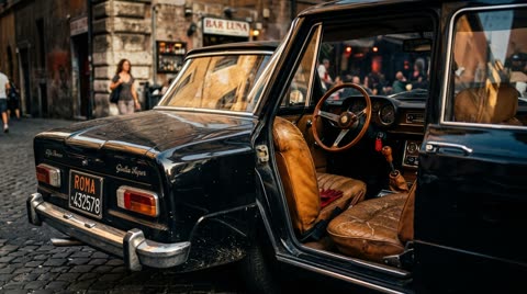 1972 Alfa Romeo Giulia Super (black)