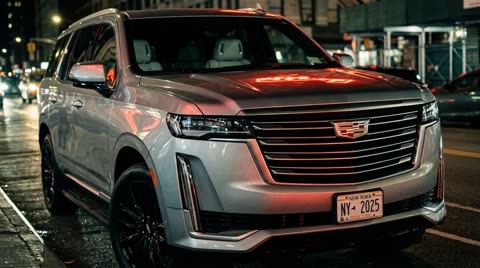 2025 Cadillac Escalade (metallic silver)