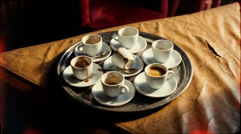 Espresso tray