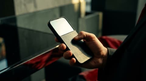 Chris's phone