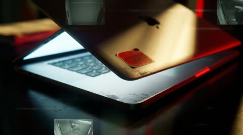 Chris's laptop