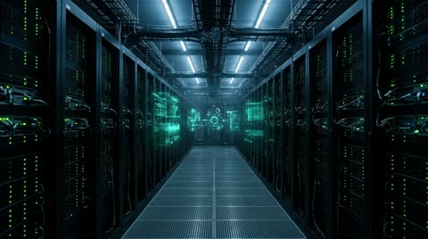 Server Room Aisle