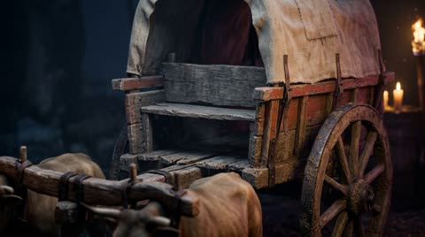 Ox Cart (Roman plaustrum)