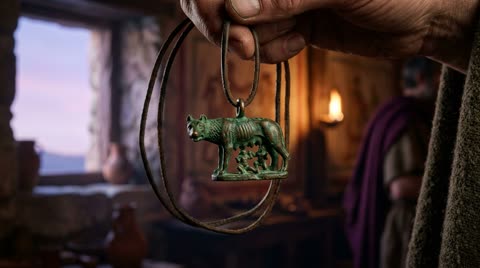 She-wolf amulet