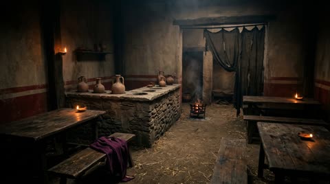 Suburra tavern interior