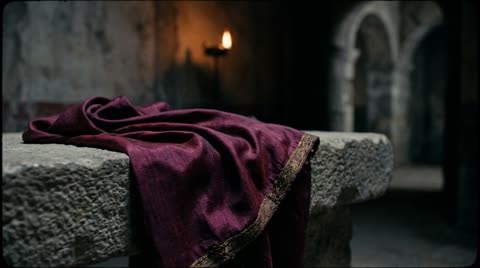 The Tyrian purple palla