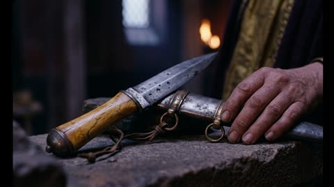 Bone-Hilted Pugio
