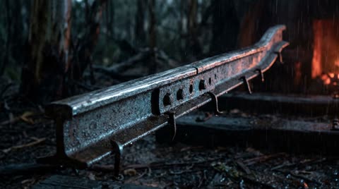 loose iron rail