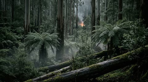tree-fern forest, the ranges