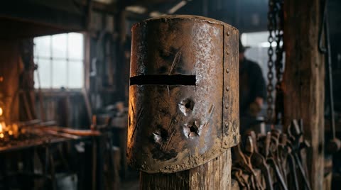 the iron helmet