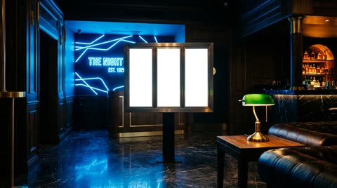 The menu-board DJ booth