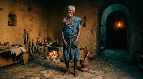The elder drummer