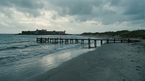 Veracruz landing beach at San Juan de Ulúa