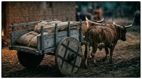The Castilian ox cart
