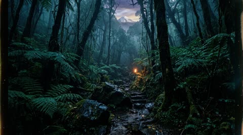 Jungle slopes of Orizaba