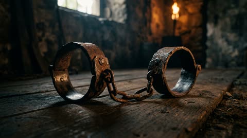 Iron shackles