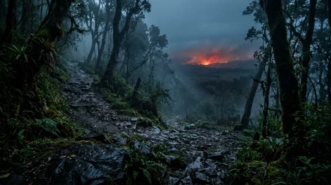 Jungle Slope of Orizaba
