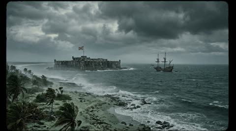 The Veracruz coast
