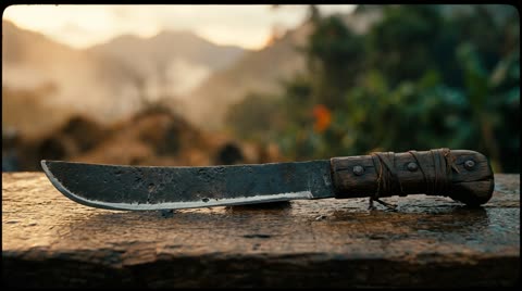 The rebel's machete