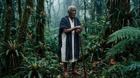 The elder of San Lorenzo (Yanga aged)