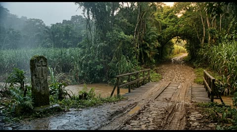 The colonial road, Camino Real Veracruz to Mexico