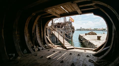 Galleon Hold and Veracruz Mole