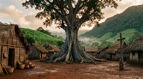 The Great Ceiba in the plaza of San Lorenzo