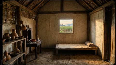 The Elder's wooden house