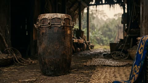 The Kongo drum